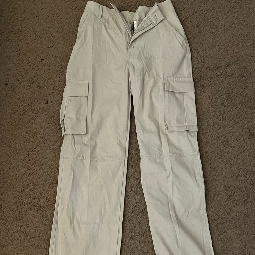 Womens Khaki Straight Jeans